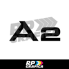 Adesivo Audi A2 Logo