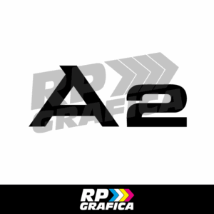 Adesivo Audi A2 Logo