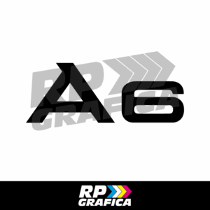 Adesivo Audi A6 Logo