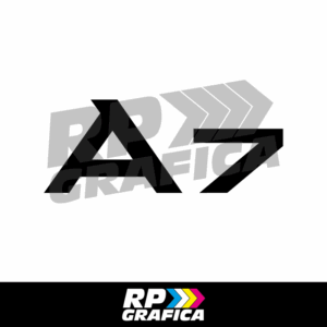 Adesivo Audi A7 Logo