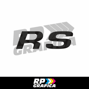 Adesivo Audi RS Logo
