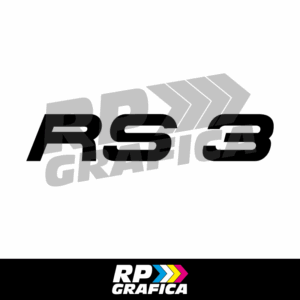 Adesivo Audi RS3 Logo