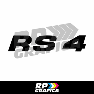 Adesivo Audi RS4 Logo