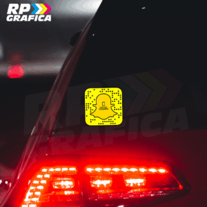 Adesivo Snap Code Sticker Codice