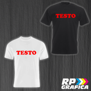 Maglietta T-Shirt Testo Personalizzato