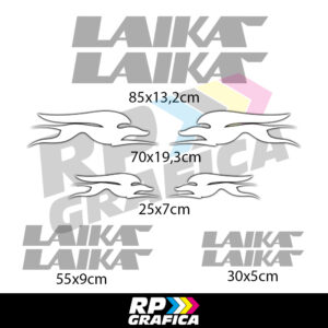 Kit Adesivi Loghi Laika Camper