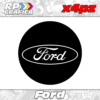 Kit 4 Adesivi Copri Mozzi Ford Personalizzati