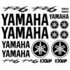 Kit 19 Adesivi Yamaha FZ6
