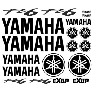 Kit 19 Adesivi Yamaha FZ6
