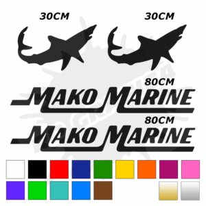 Adesivi Mako Marine Barca