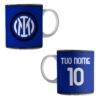 Tazza Personalizzata Inter con Nome e Numero ceramica