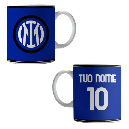 Tazza Personalizzata Inter con Nome e Numero ceramica