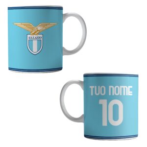 Tazza Personalizzata Lazio con Nome e Numero ceramica